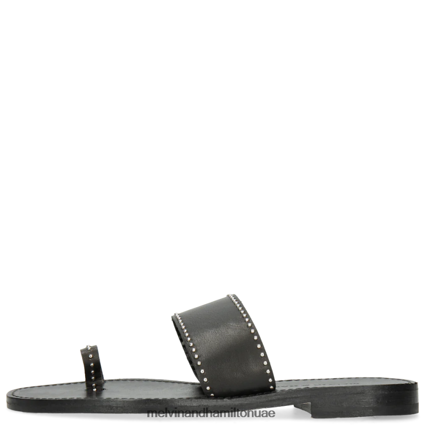 إلودي 19 أسود Melvin & Hamilton نحيف البغال 42XF2X1758