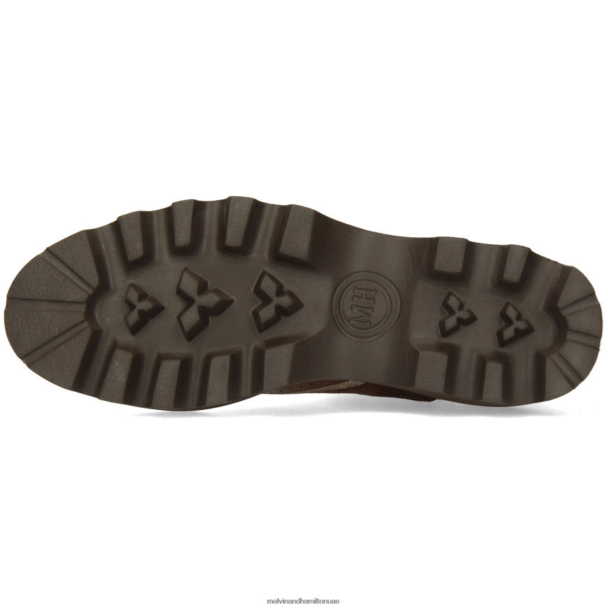 سالي 19 بني Melvin & Hamilton نحيف جزمة الكاحل 42XF2X822