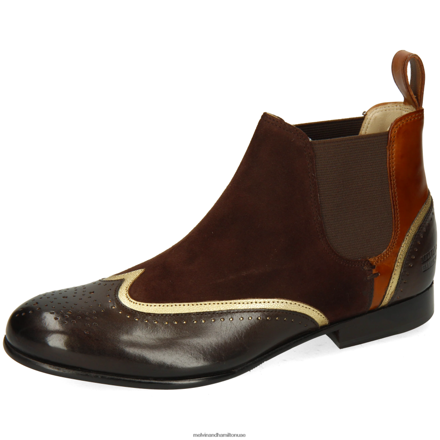 سالي 19 متعدد Melvin & Hamilton نحيف جزمة الكاحل 42XF2X872