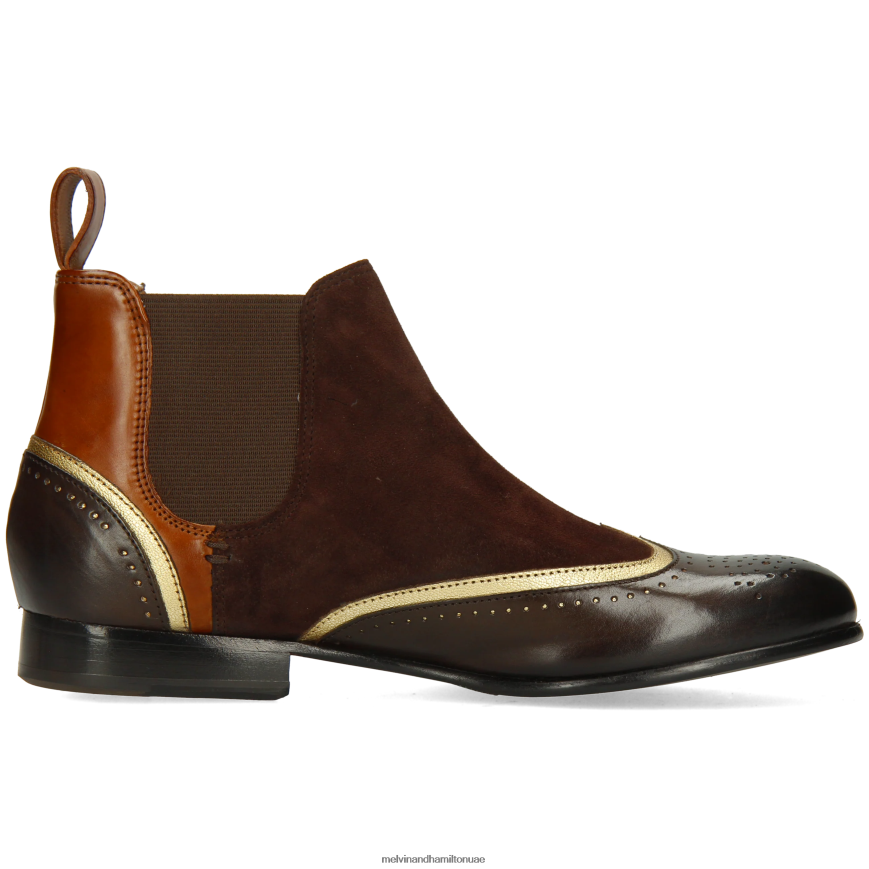 سالي 19 متعدد Melvin & Hamilton نحيف جزمة الكاحل 42XF2X872