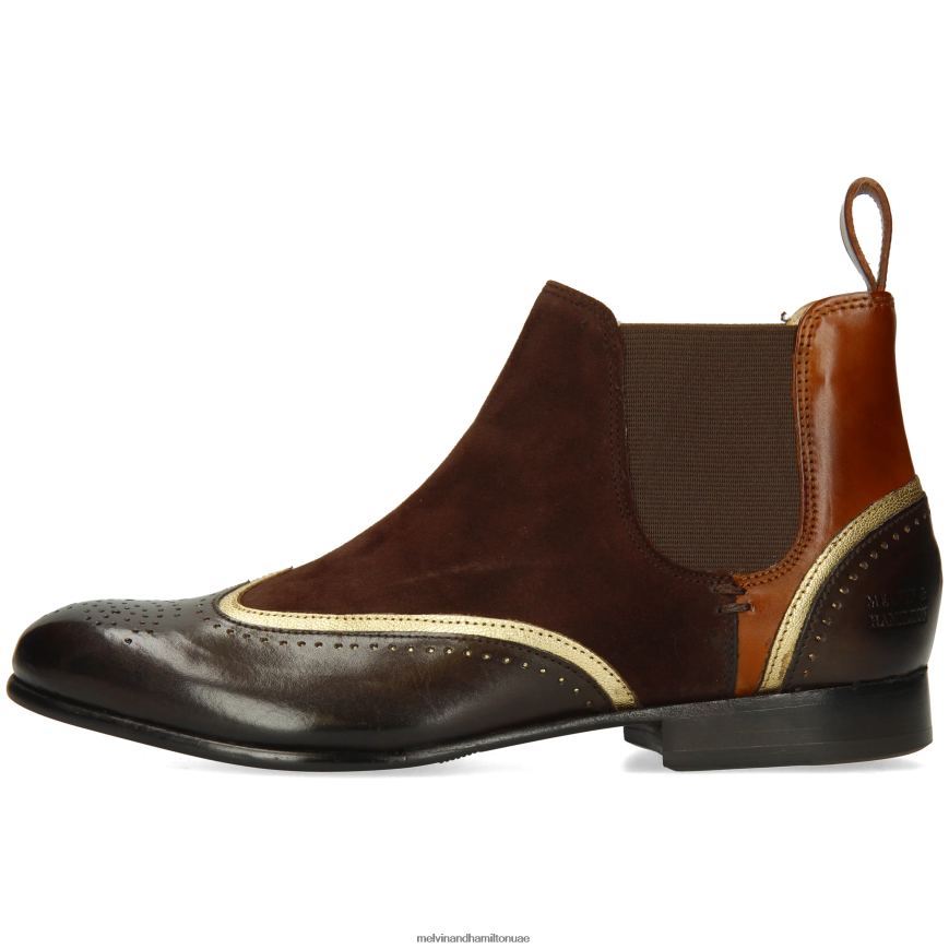 سالي 19 متعدد Melvin & Hamilton نحيف جزمة الكاحل 42XF2X872