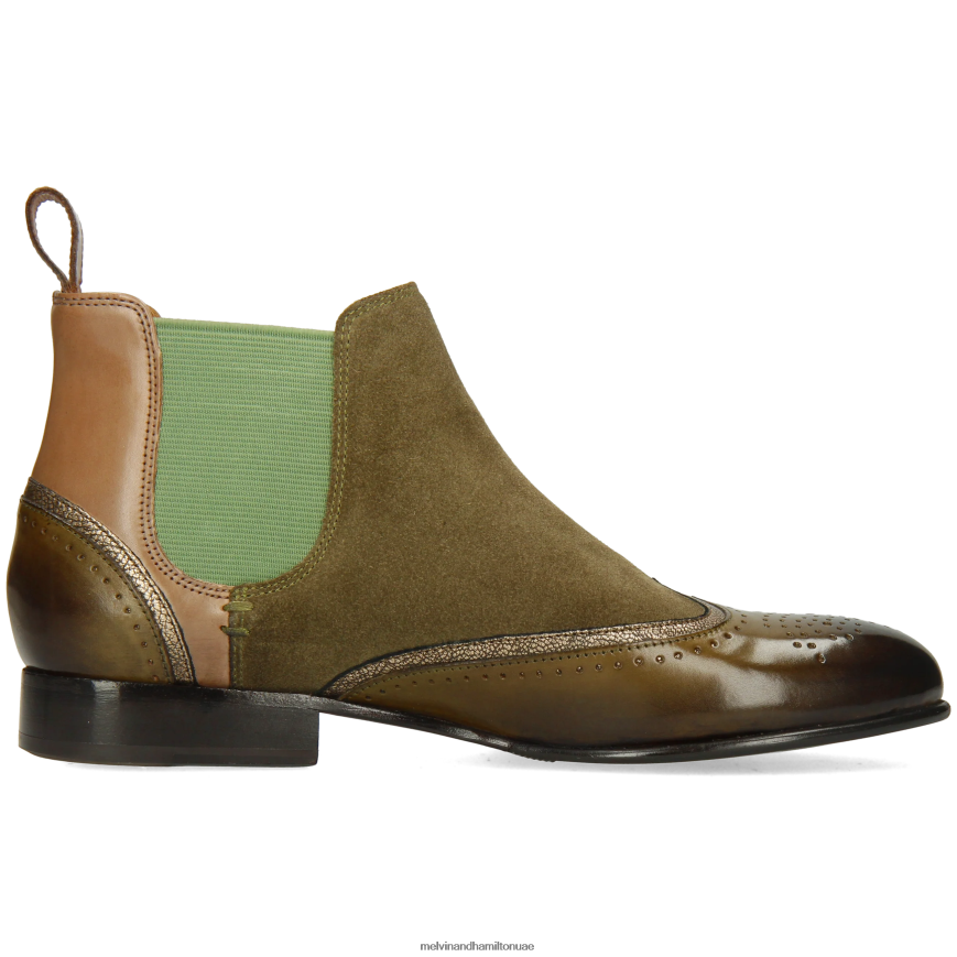 سالي 19 متعدد Melvin & Hamilton نحيف جزمة الكاحل 42XF2X956