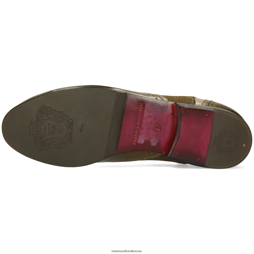 سالي 19 متعدد Melvin & Hamilton نحيف جزمة الكاحل 42XF2X956