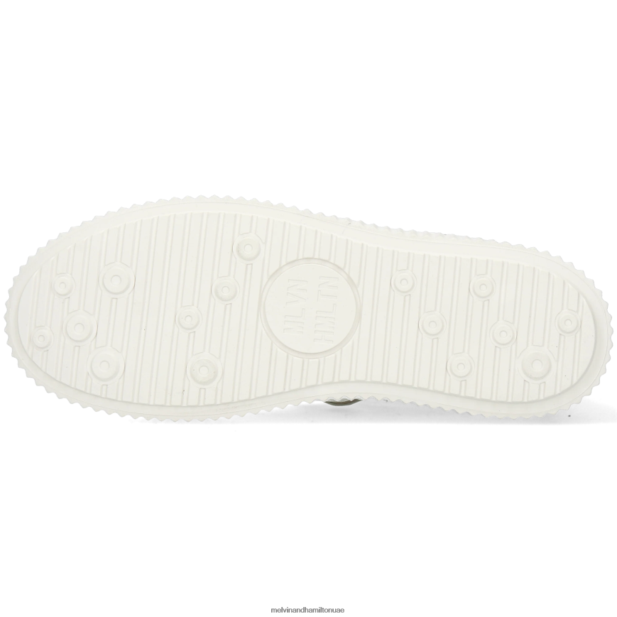 نوري 1 أبيض Melvin & Hamilton نحيف جزمة الكاحل 42XF2X1000