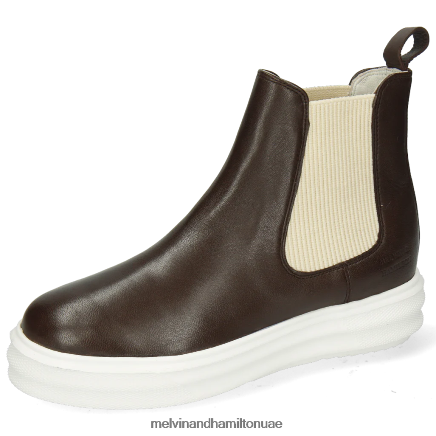 فاي 1 بني Melvin & Hamilton نحيف جزمة الكاحل 42XF2X1059