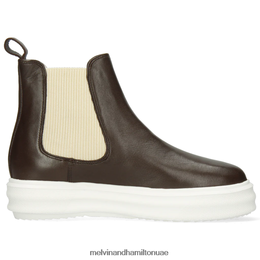 فاي 1 بني Melvin & Hamilton نحيف جزمة الكاحل 42XF2X1059