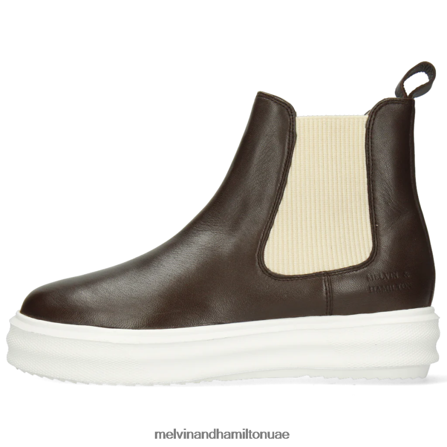 فاي 1 بني Melvin & Hamilton نحيف جزمة الكاحل 42XF2X1059