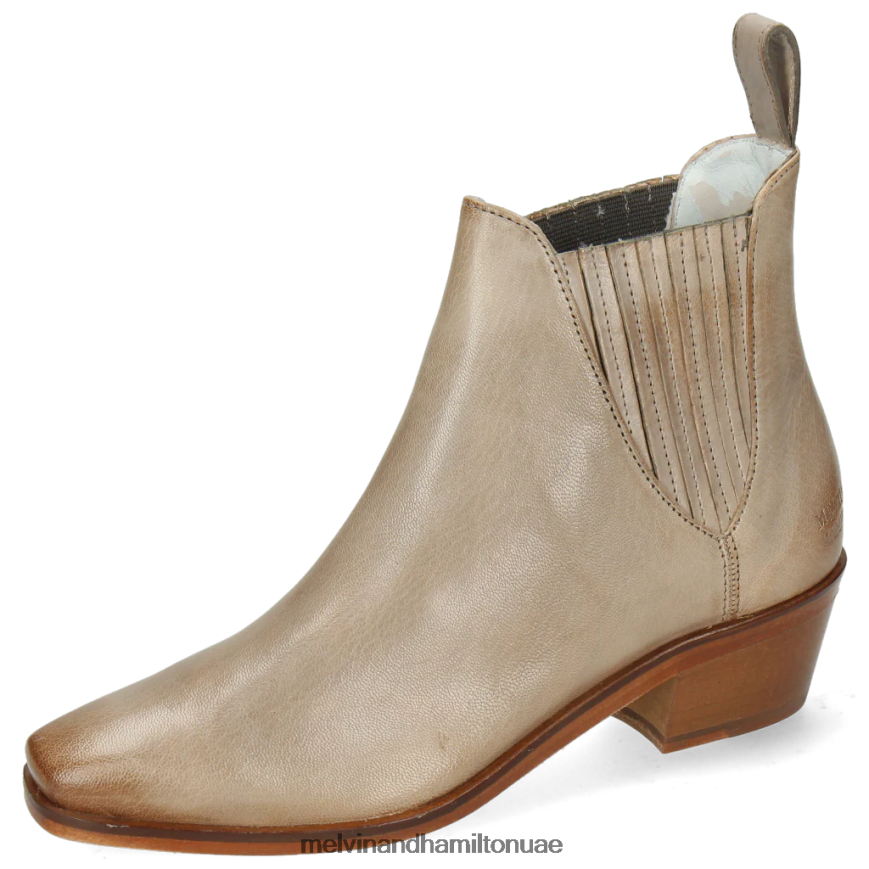 كايلي 1 رمادي Melvin & Hamilton نحيف جزمة الكاحل 42XF2X1126