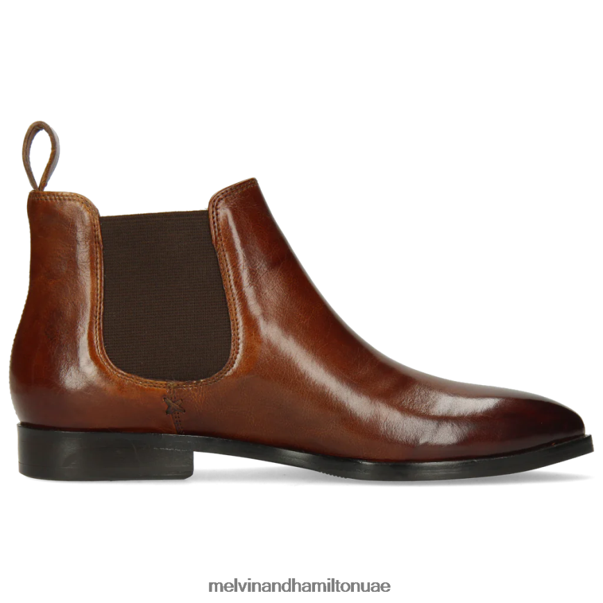 جيسي 1 بني Melvin & Hamilton نحيف جزمة الكاحل 42XF2X1143