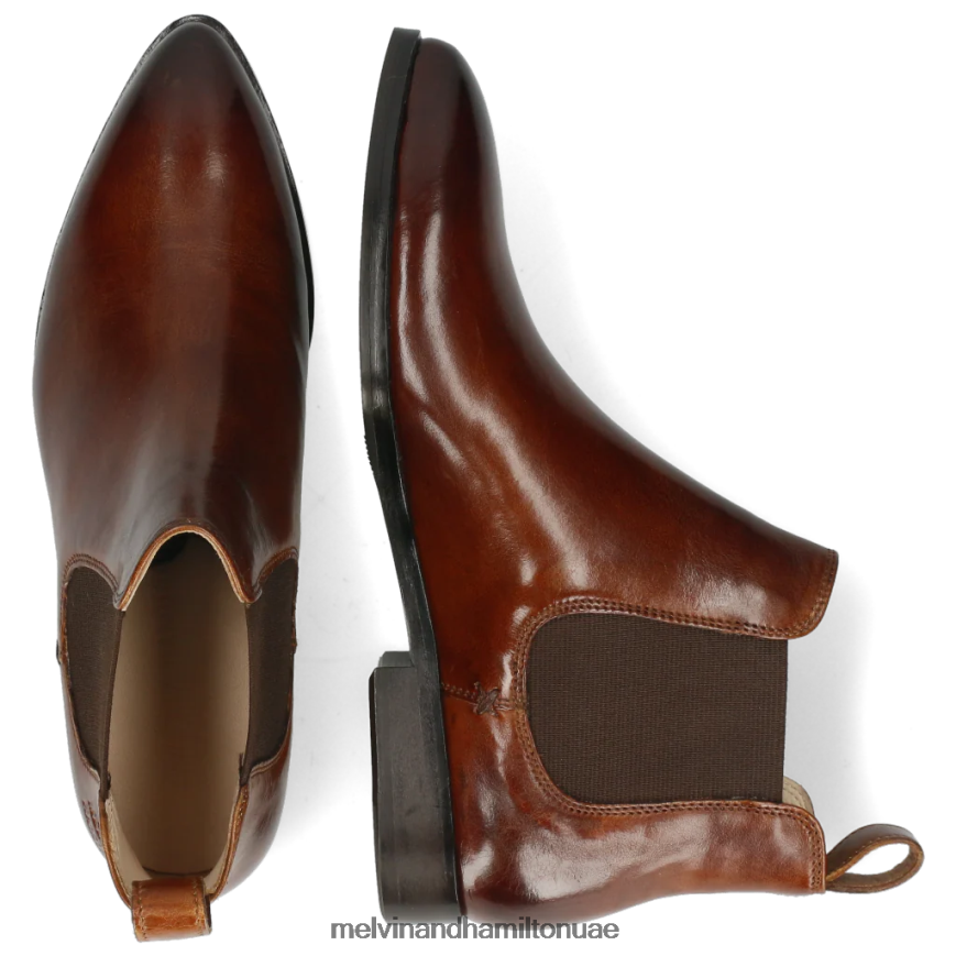 جيسي 1 بني Melvin & Hamilton نحيف جزمة الكاحل 42XF2X1143