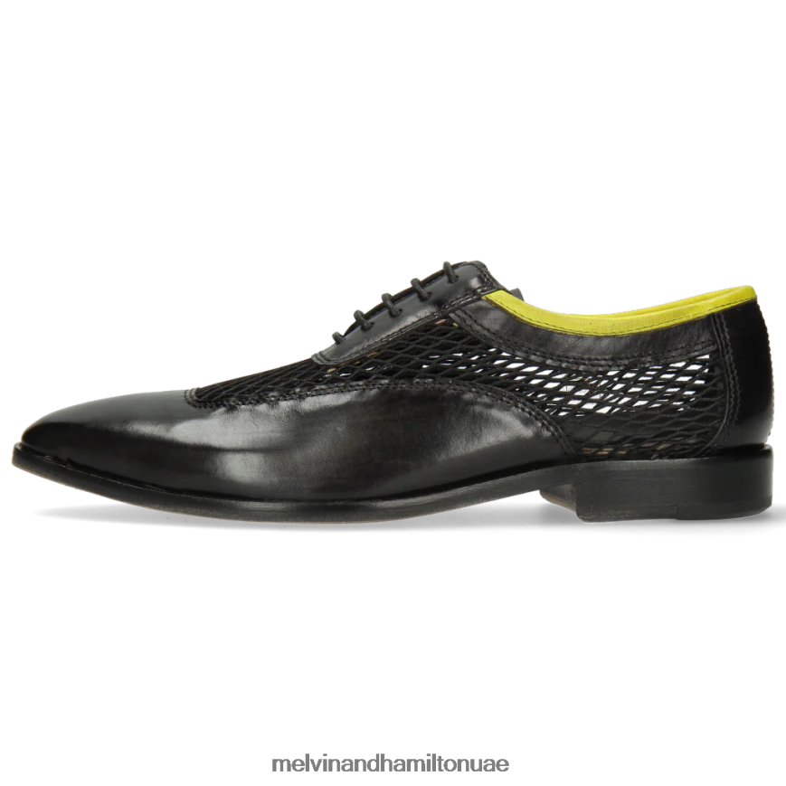 سارة 1 أسود Melvin & Hamilton نحيف أحذية أكسفورد 42XF2X1289