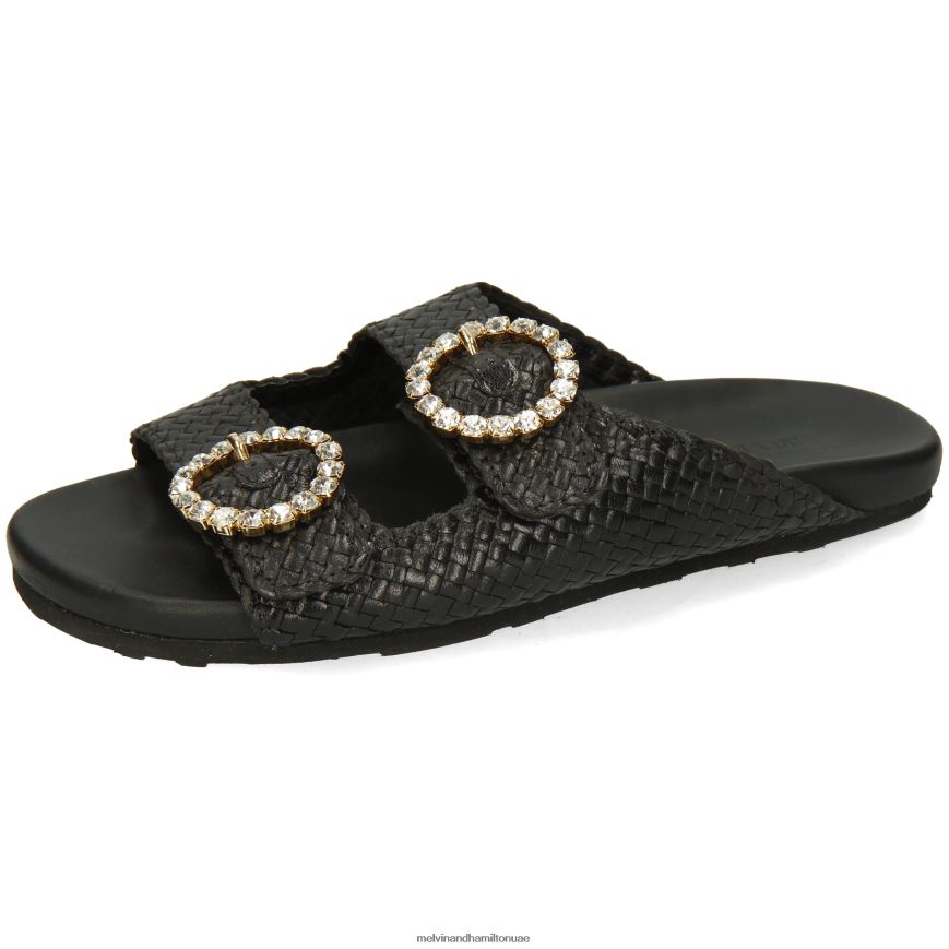 البتراء 1 أسود Melvin & Hamilton نحيف البغال 42XF2X1629