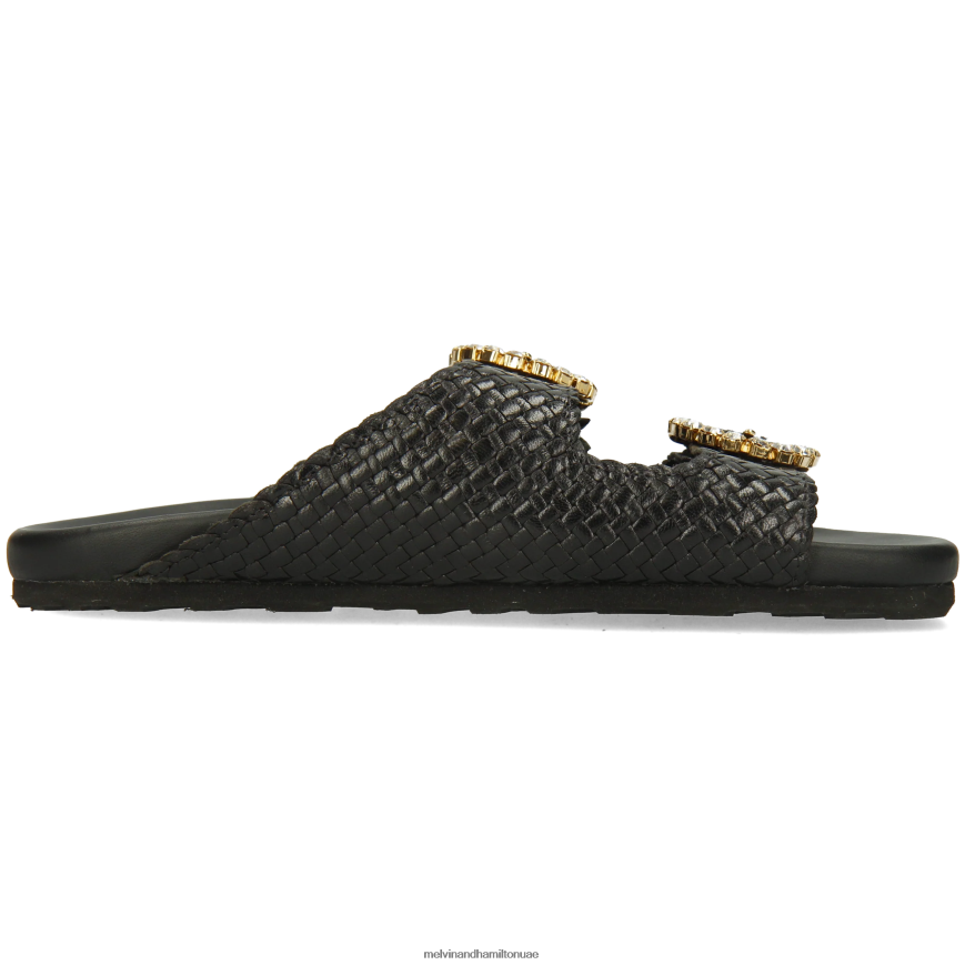 البتراء 1 أسود Melvin & Hamilton نحيف البغال 42XF2X1629