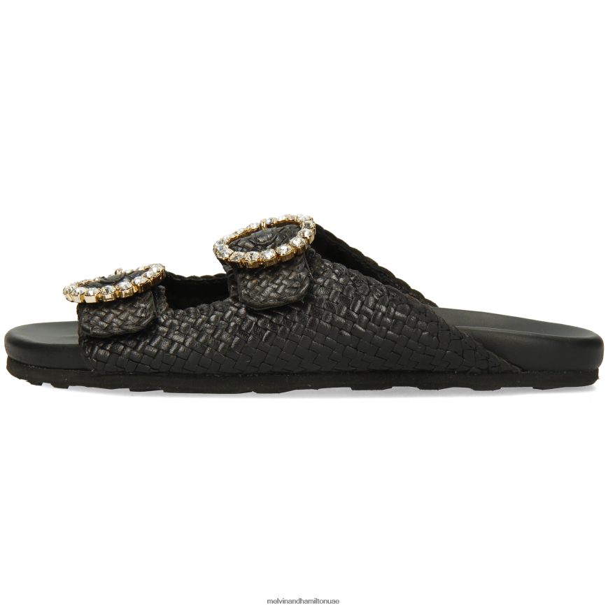 البتراء 1 أسود Melvin & Hamilton نحيف البغال 42XF2X1629