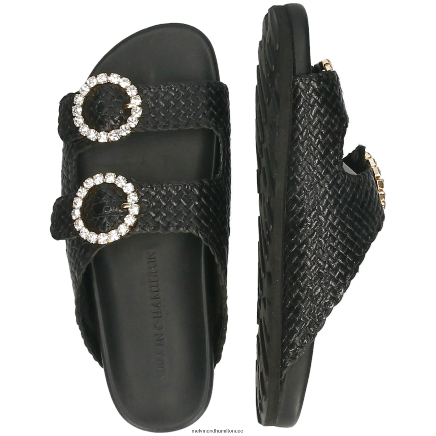 البتراء 1 أسود Melvin & Hamilton نحيف البغال 42XF2X1629