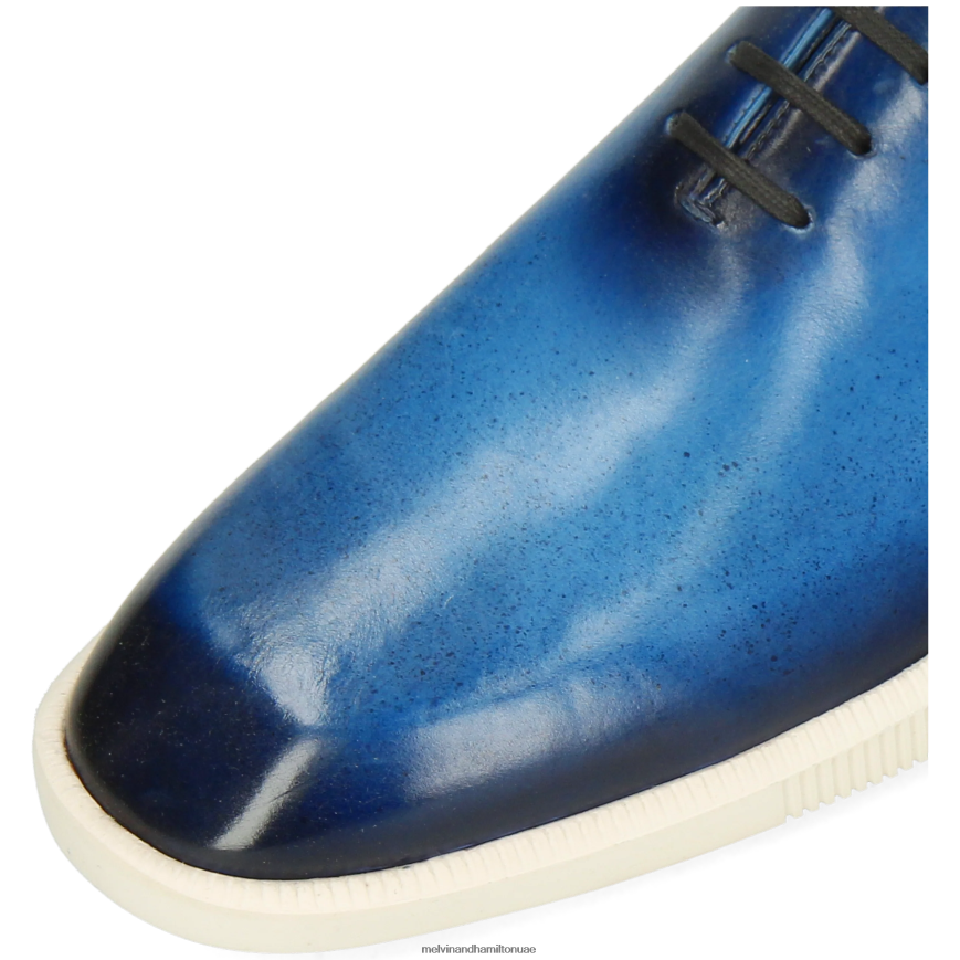 أستون 1 أزرق Melvin & Hamilton رجال أحذية أكسفورد 42XF2X177