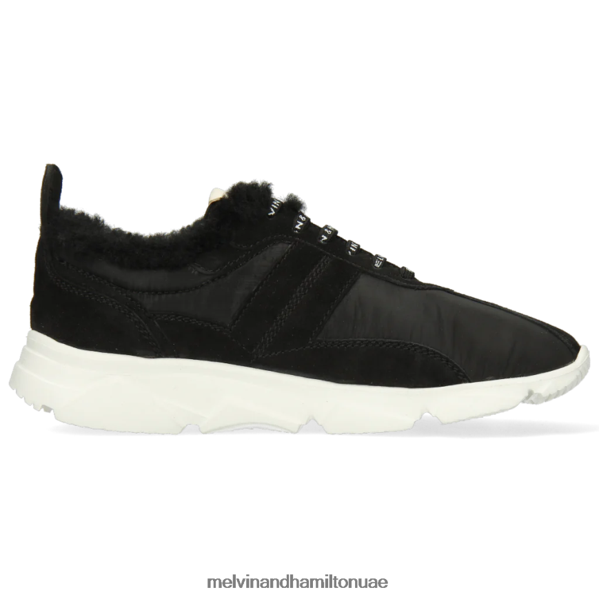 بريانا 1 أسود Melvin & Hamilton نحيف أحذية رياضية 42XF2X1820