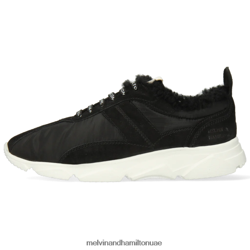 بريانا 1 أسود Melvin & Hamilton نحيف أحذية رياضية 42XF2X1820