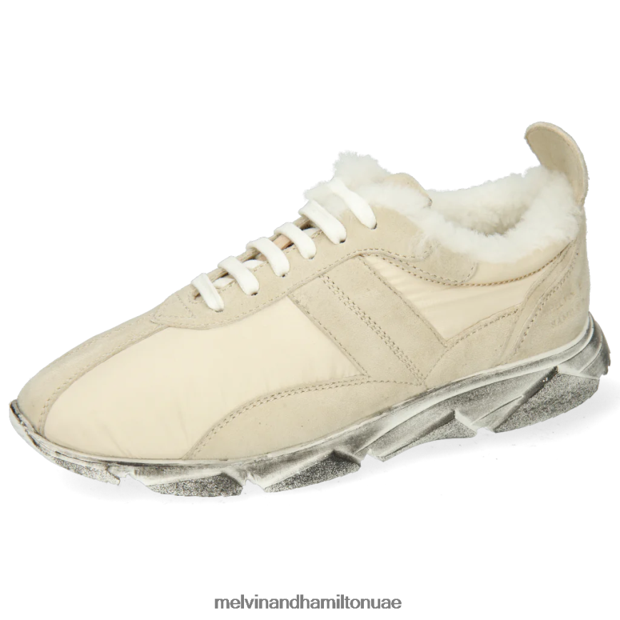 بريانا 1 اللون البيج Melvin & Hamilton نحيف أحذية رياضية 42XF2X1822