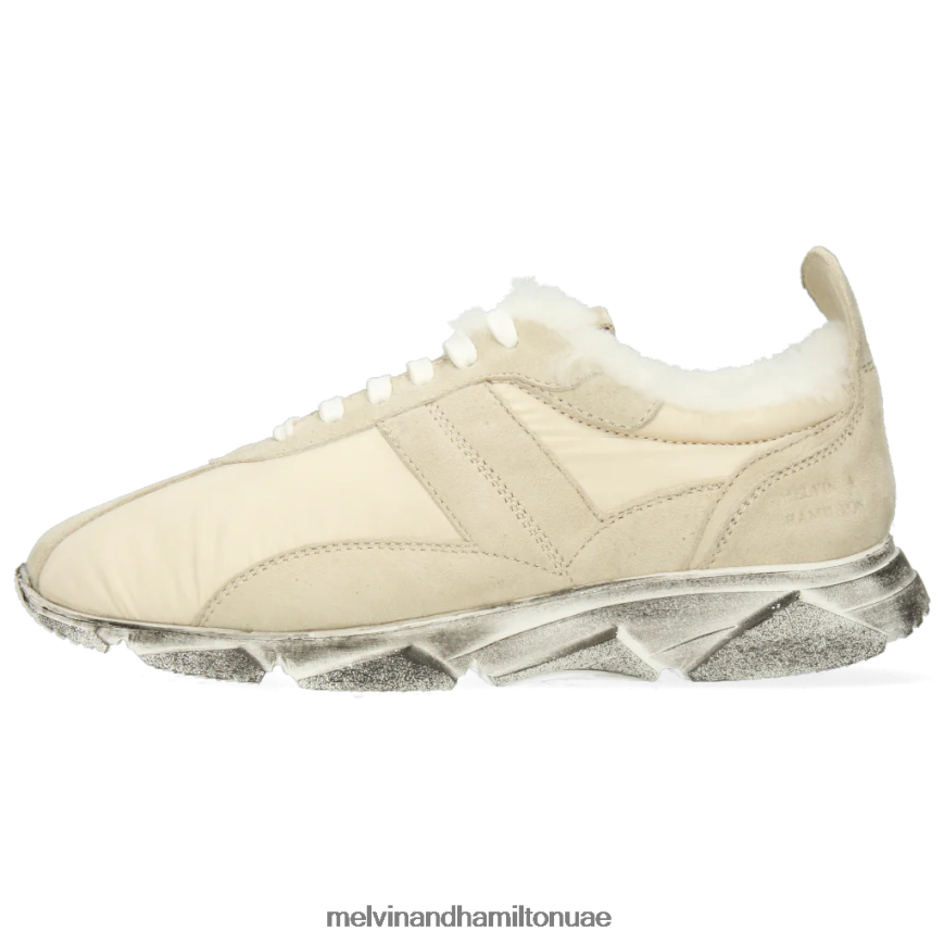 بريانا 1 اللون البيج Melvin & Hamilton نحيف أحذية رياضية 42XF2X1822