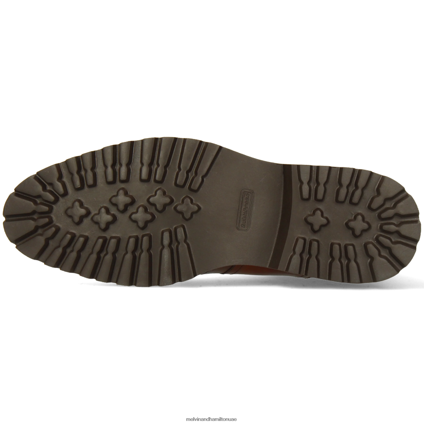 جورج 1 بني Melvin & Hamilton رجال جزمة الكاحل 42XF2X18