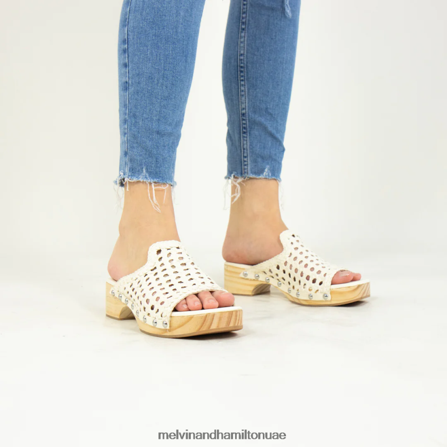 ماريا 1 أبيض Melvin & Hamilton نحيف قباقيب 42XF2X1983