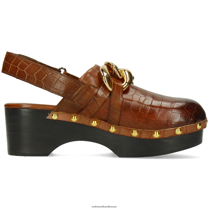 النباتات 1 بني Melvin & Hamilton نحيف قباقيب 42XF2X1986