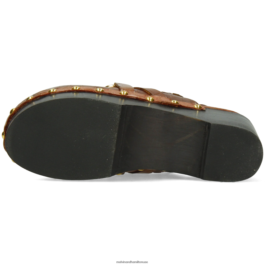 النباتات 1 بني Melvin & Hamilton نحيف قباقيب 42XF2X1986