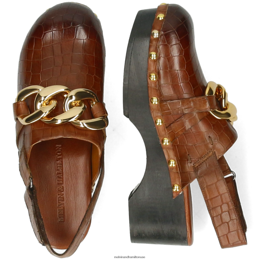 النباتات 1 بني Melvin & Hamilton نحيف قباقيب 42XF2X1986