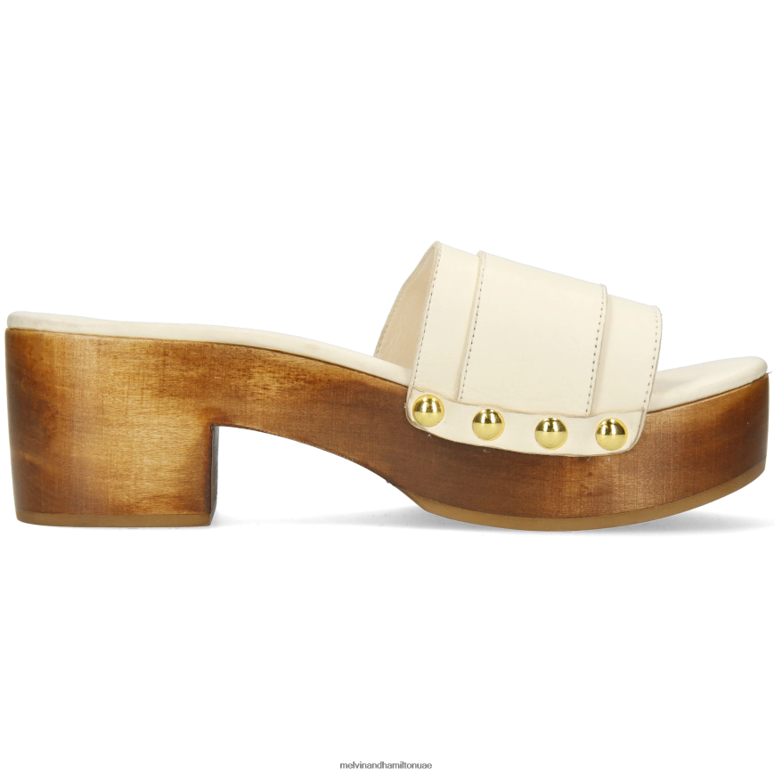 ليلى 1 اللون البيج Melvin & Hamilton نحيف قباقيب 42XF2X1988