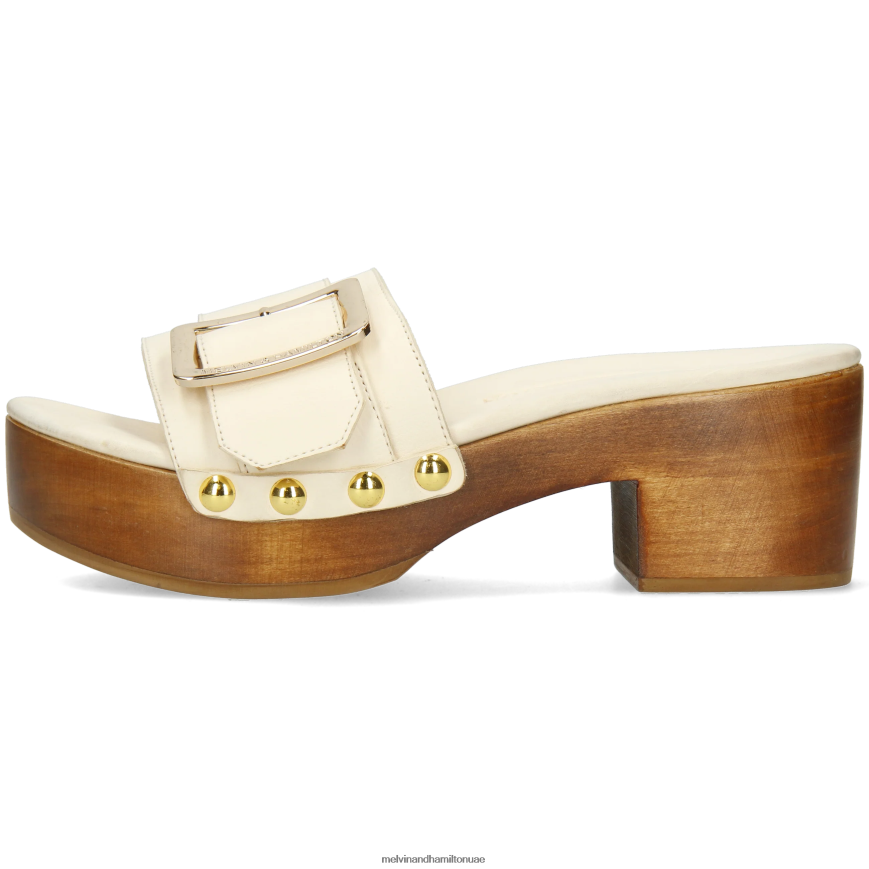 ليلى 1 اللون البيج Melvin & Hamilton نحيف قباقيب 42XF2X1988