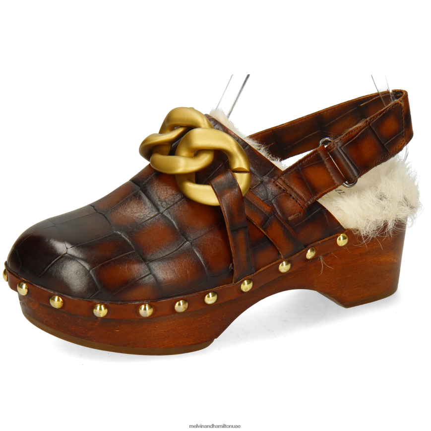 النباتات 1 بني Melvin & Hamilton نحيف قباقيب 42XF2X1990