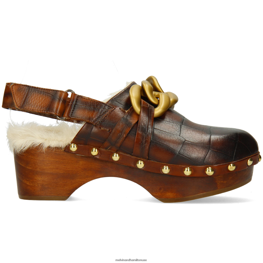 النباتات 1 بني Melvin & Hamilton نحيف قباقيب 42XF2X1990