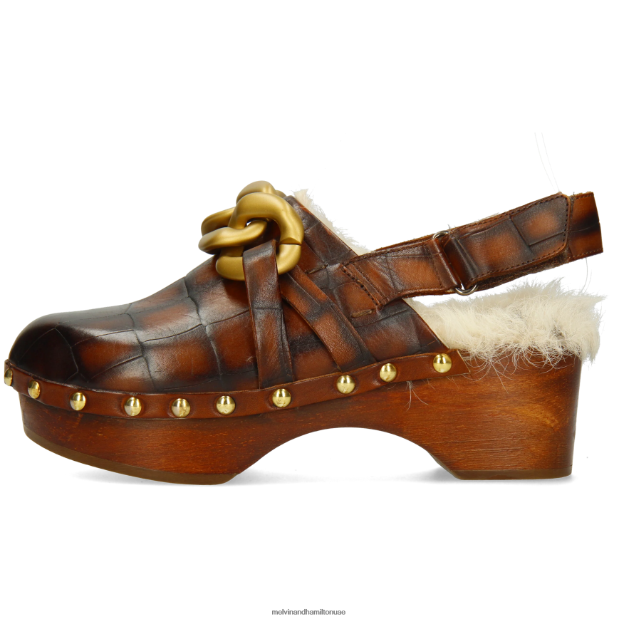 النباتات 1 بني Melvin & Hamilton نحيف قباقيب 42XF2X1990