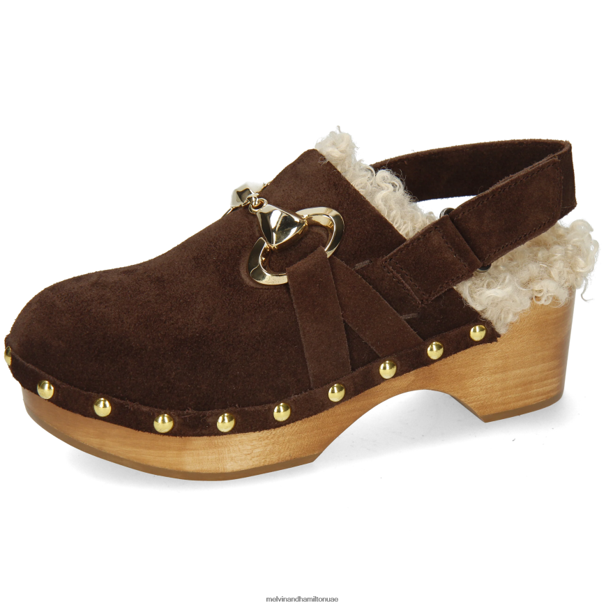 النباتات 1 بني Melvin & Hamilton نحيف قباقيب 42XF2X1992