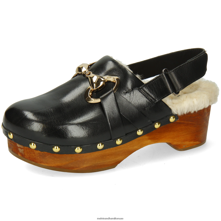 النباتات 1 أسود Melvin & Hamilton نحيف قباقيب 42XF2X1997