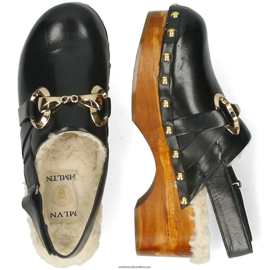 النباتات 1 أسود Melvin & Hamilton نحيف قباقيب 42XF2X1997