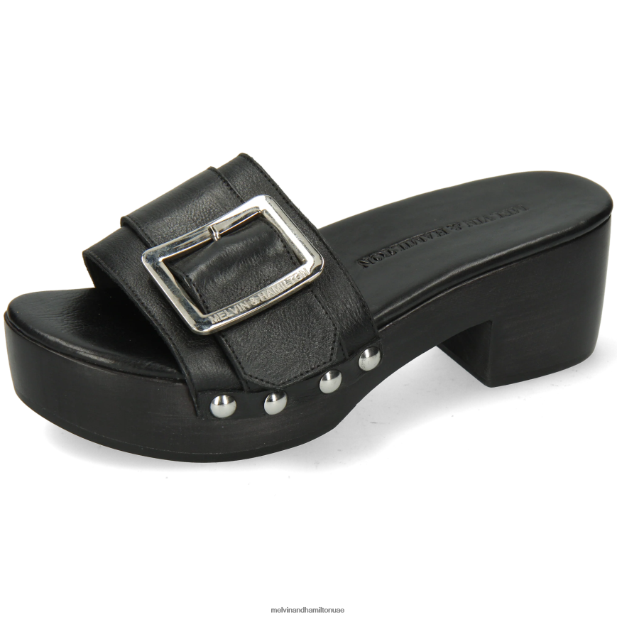 ليلى 1 أسود Melvin & Hamilton نحيف قباقيب 42XF2X1998