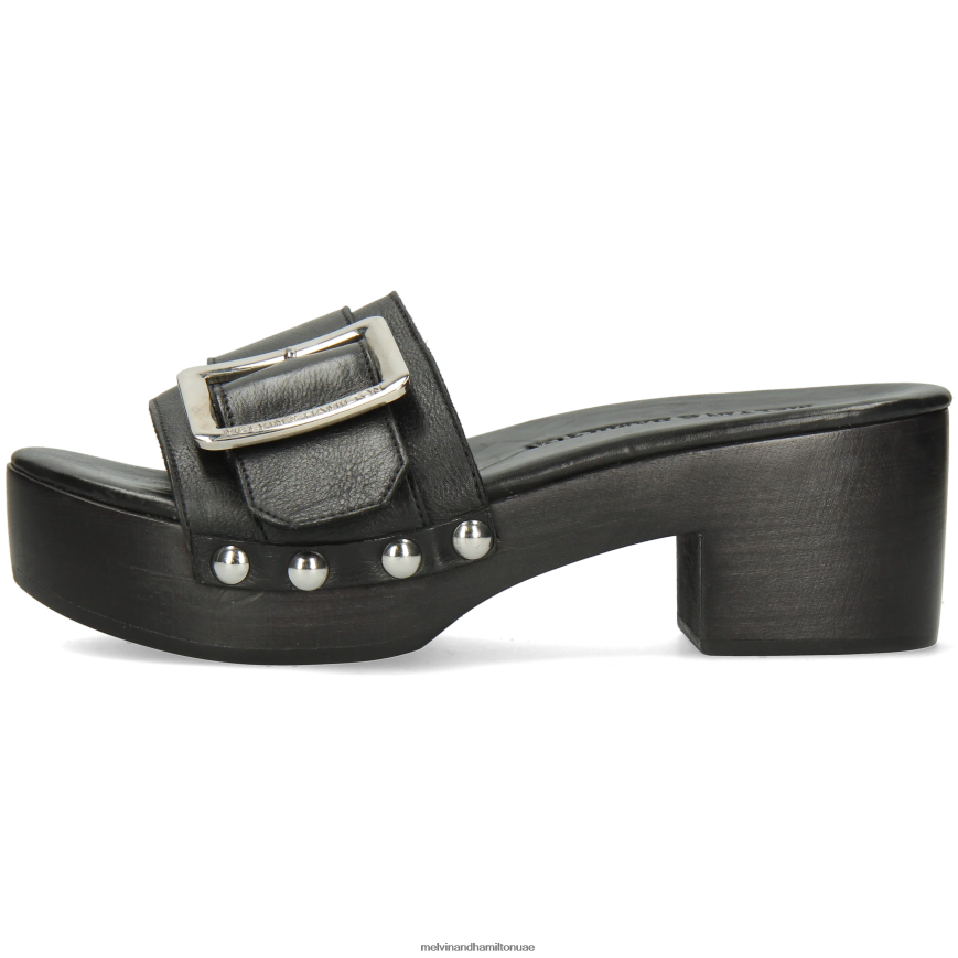 ليلى 1 أسود Melvin & Hamilton نحيف قباقيب 42XF2X1998