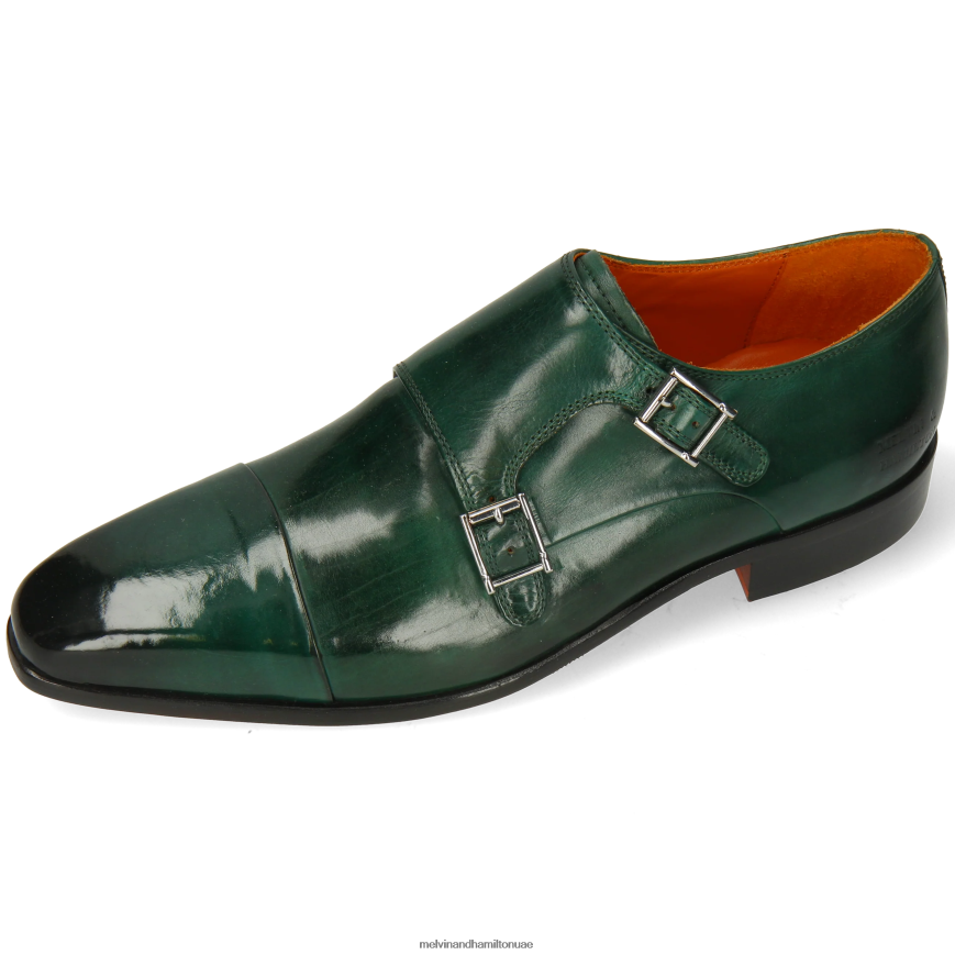 لانس 1 أخضر Melvin & Hamilton رجال أحذية الراهب 42XF2X328