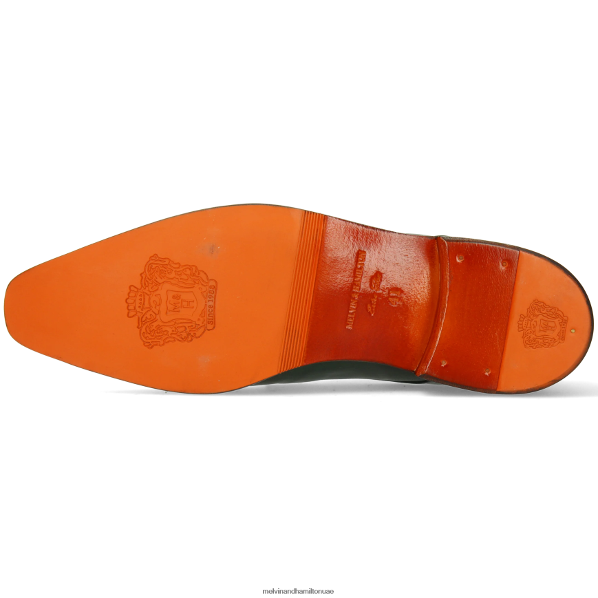 لانس 1 أخضر Melvin & Hamilton رجال أحذية الراهب 42XF2X328