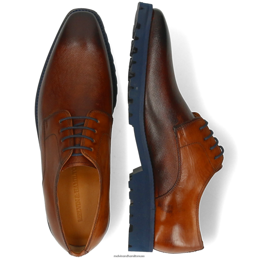اميل 1 بني Melvin & Hamilton رجال أحذية ديربي 42XF2X364