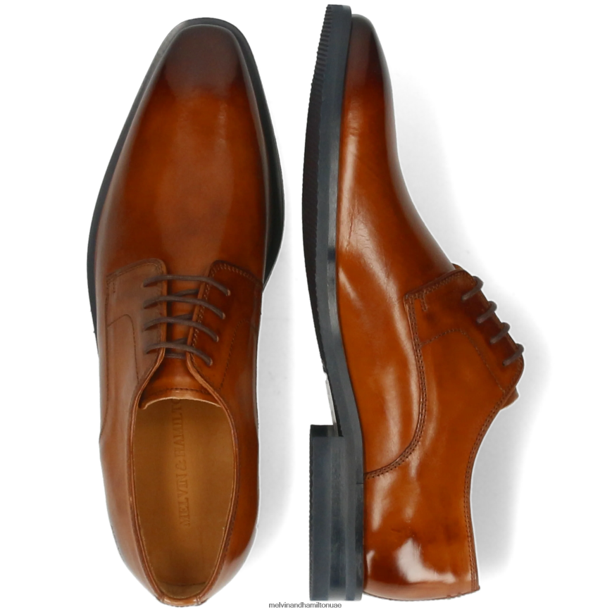 اليكس 1 بني Melvin & Hamilton رجال أحذية ديربي 42XF2X368