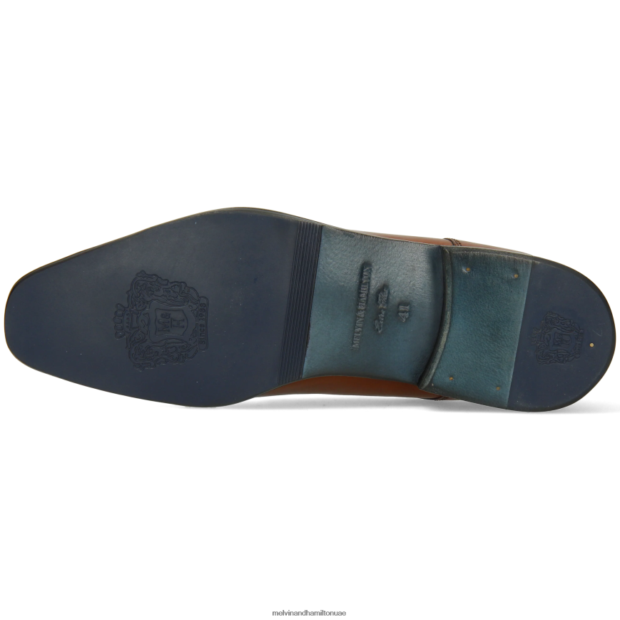 السندات 1 بني Melvin & Hamilton رجال أحذية ديربي 42XF2X375