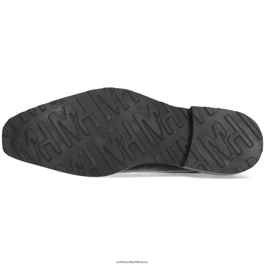 فلين 1 أسود Melvin & Hamilton رجال أحذية ديربي 42XF2X377