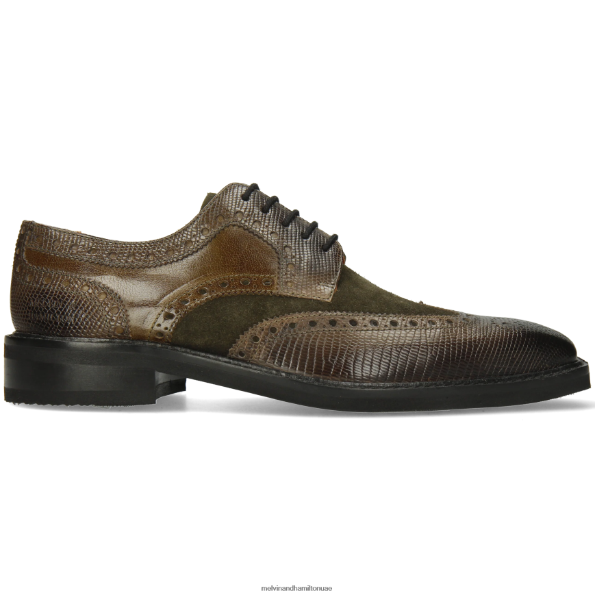 مارفن 1 أخضر Melvin & Hamilton رجال أحذية ديربي 42XF2X388