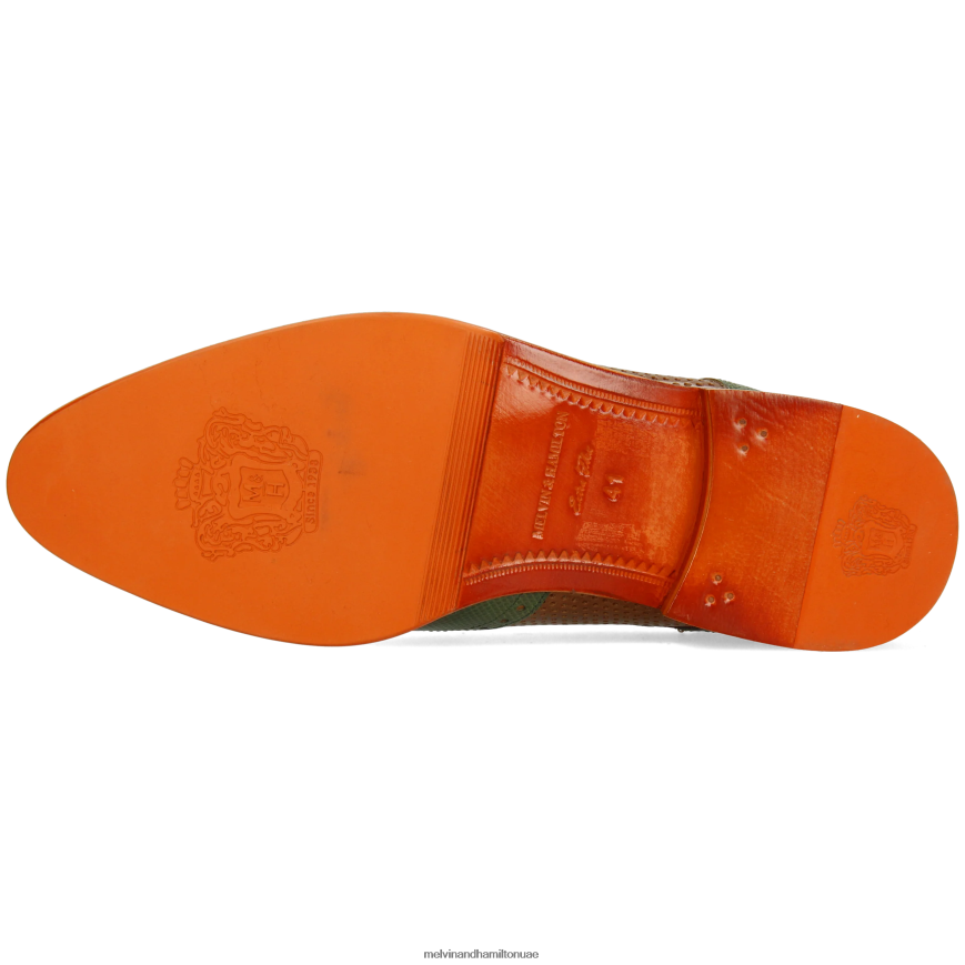 بوبي 1 بني Melvin & Hamilton رجال أحذية ديربي 42XF2X400