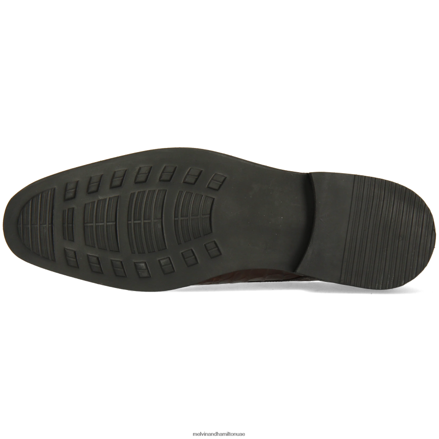 باركر 1 بني Melvin & Hamilton رجال أحذية ديربي 42XF2X413