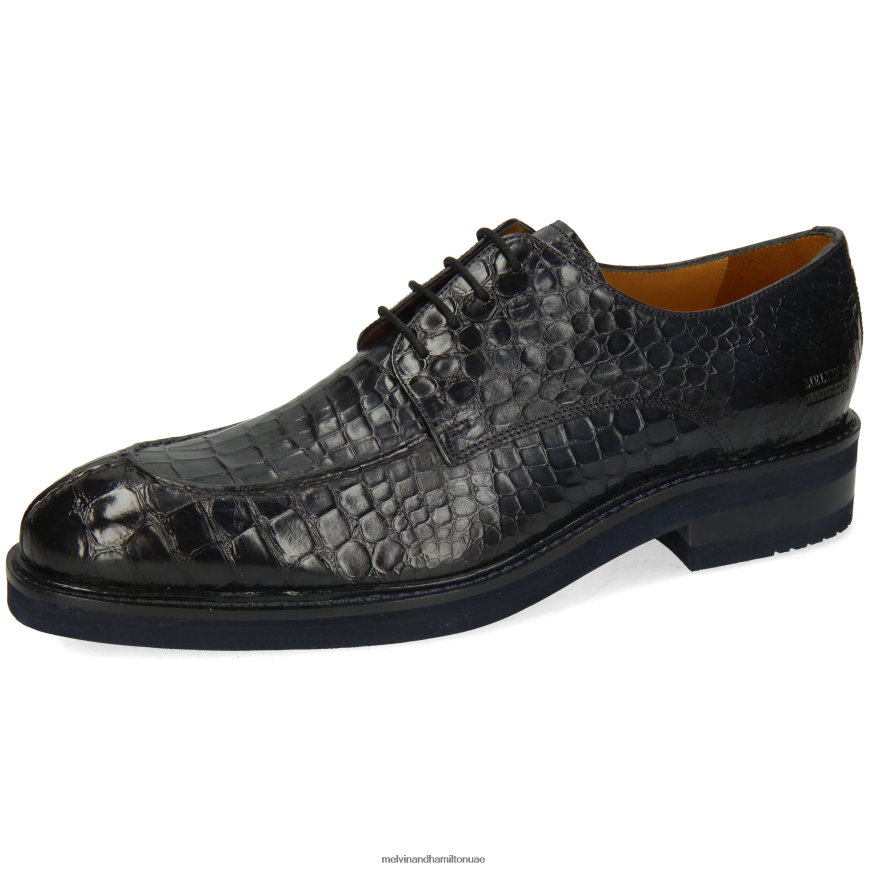 باركر 1 أزرق Melvin & Hamilton رجال أحذية ديربي 42XF2X422