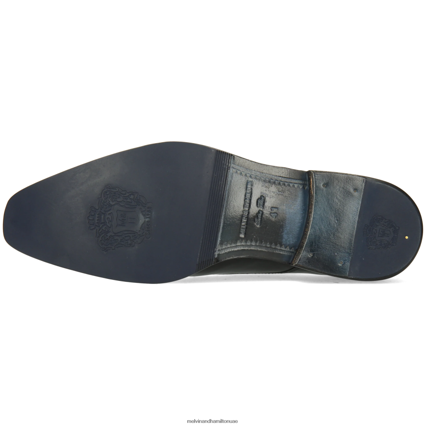 ديلان 1 أسود Melvin & Hamilton رجال أحذية ديربي 42XF2X448